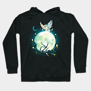 Owl Magic Moon Hoodie